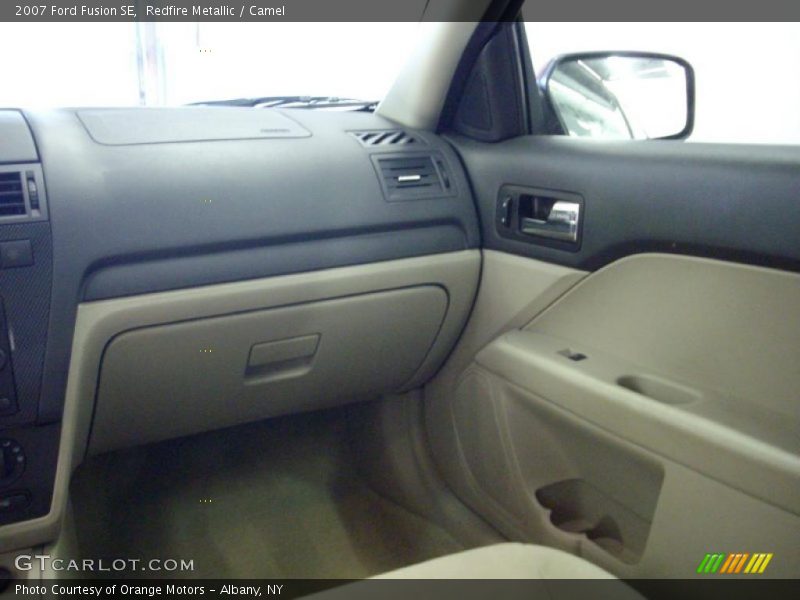 Redfire Metallic / Camel 2007 Ford Fusion SE