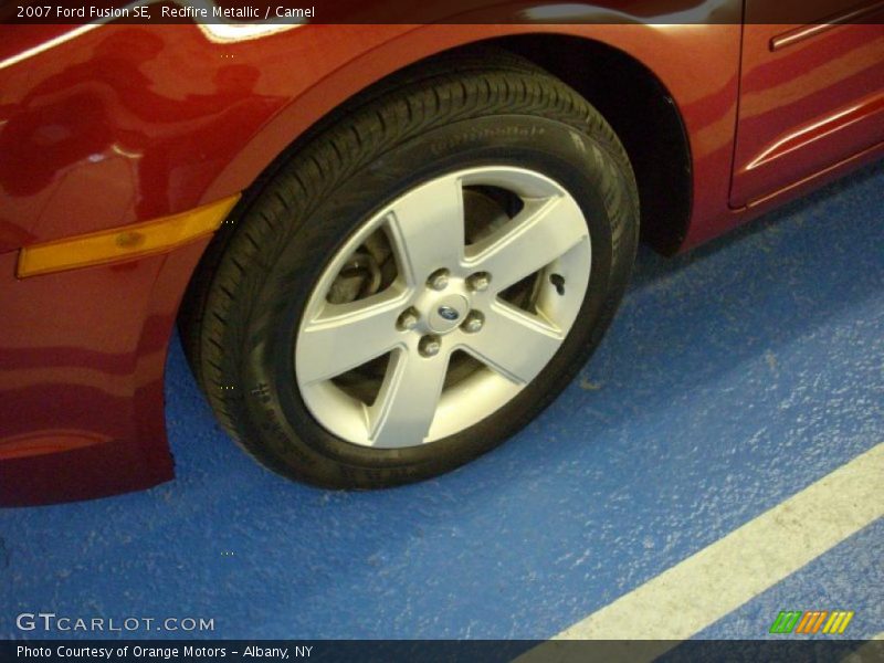 Redfire Metallic / Camel 2007 Ford Fusion SE