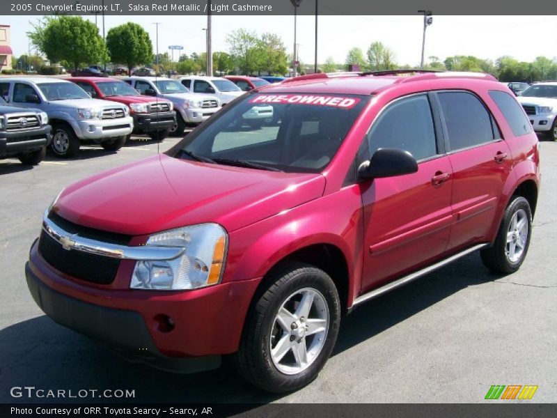 Salsa Red Metallic / Light Cashmere 2005 Chevrolet Equinox LT