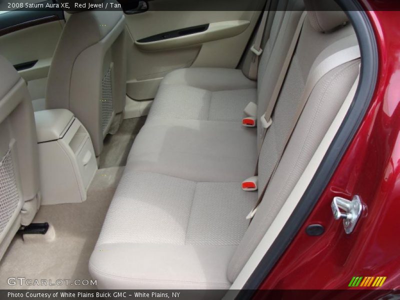 Red Jewel / Tan 2008 Saturn Aura XE
