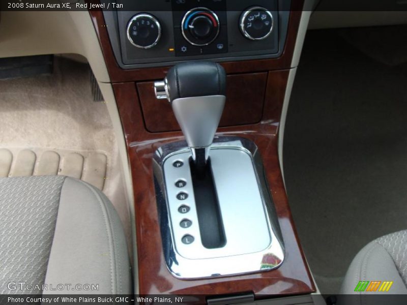 Red Jewel / Tan 2008 Saturn Aura XE