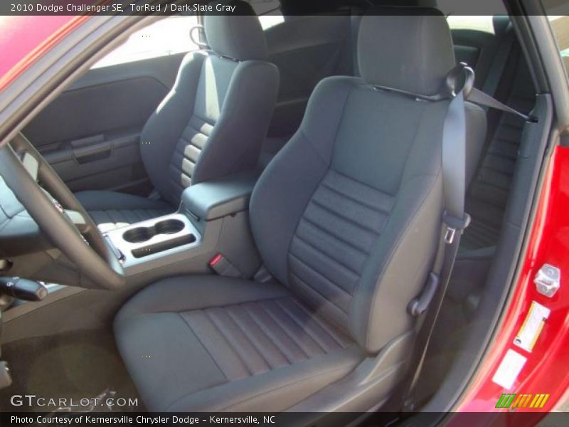 TorRed / Dark Slate Gray 2010 Dodge Challenger SE