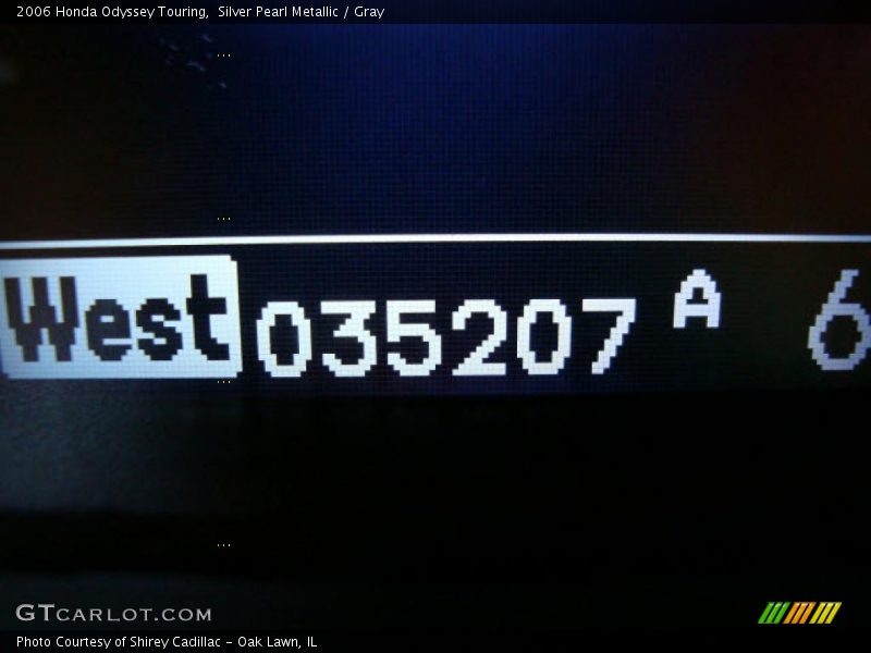 Silver Pearl Metallic / Gray 2006 Honda Odyssey Touring
