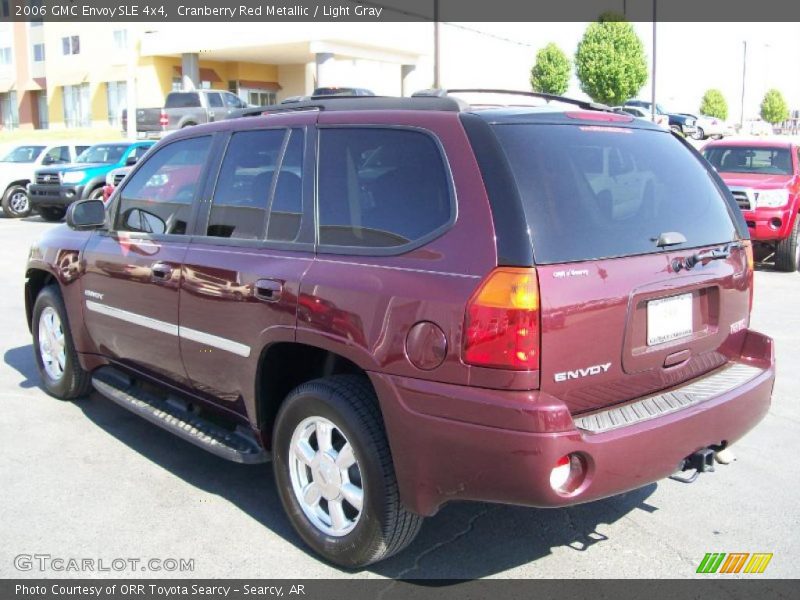 Cranberry Red Metallic / Light Gray 2006 GMC Envoy SLE 4x4