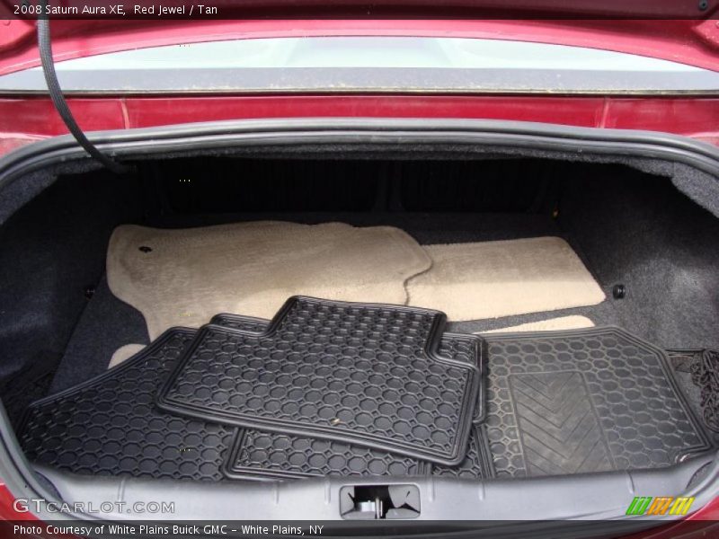 Red Jewel / Tan 2008 Saturn Aura XE