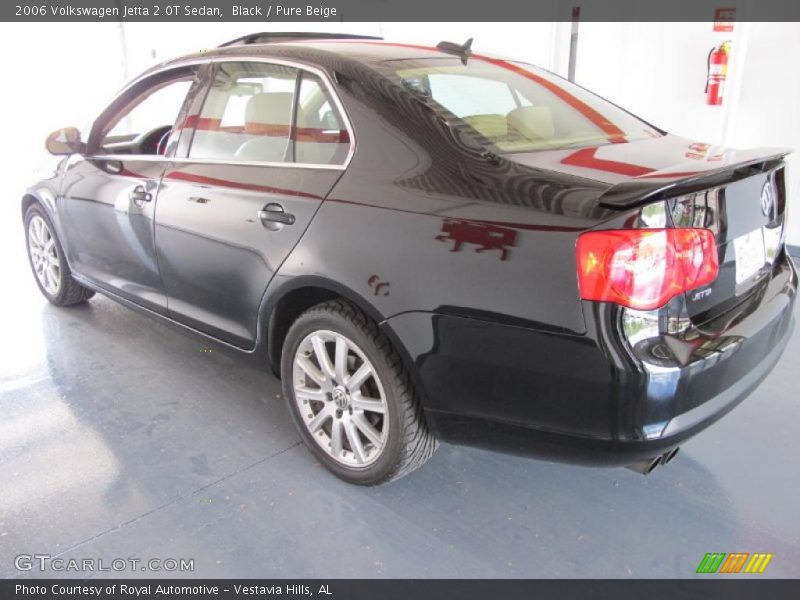 Black / Pure Beige 2006 Volkswagen Jetta 2.0T Sedan