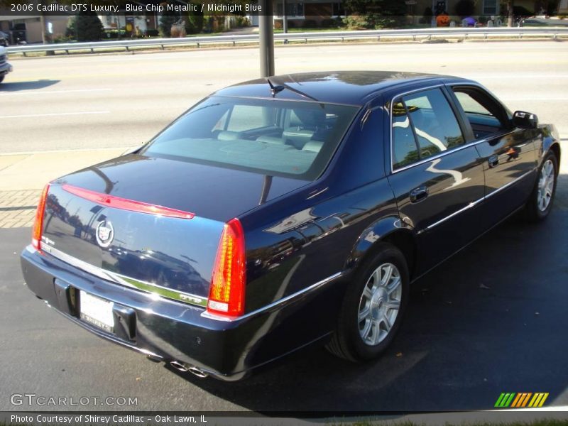 Blue Chip Metallic / Midnight Blue 2006 Cadillac DTS Luxury