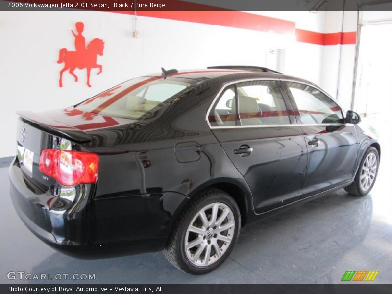 Black / Pure Beige 2006 Volkswagen Jetta 2.0T Sedan