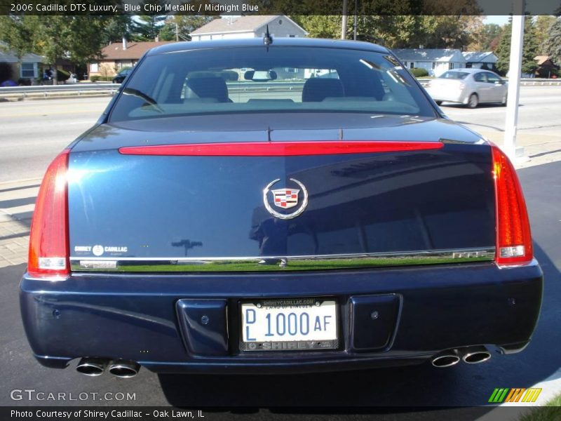 Blue Chip Metallic / Midnight Blue 2006 Cadillac DTS Luxury