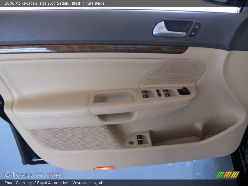 Black / Pure Beige 2006 Volkswagen Jetta 2.0T Sedan