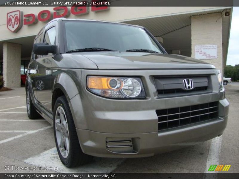 Galaxy Gray Metallic / Black/Tribal 2007 Honda Element SC