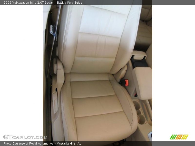 Black / Pure Beige 2006 Volkswagen Jetta 2.0T Sedan