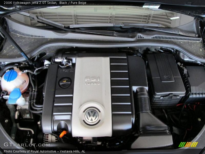 Black / Pure Beige 2006 Volkswagen Jetta 2.0T Sedan