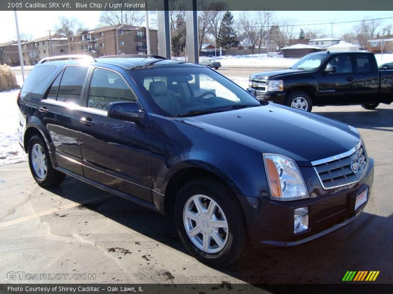 Blue Chip / Light Neutral 2005 Cadillac SRX V6