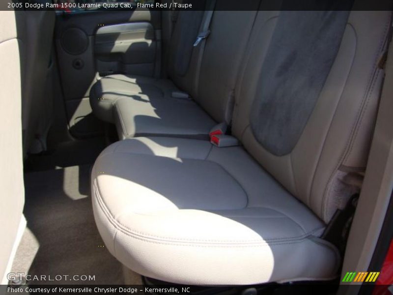 Flame Red / Taupe 2005 Dodge Ram 1500 Laramie Quad Cab