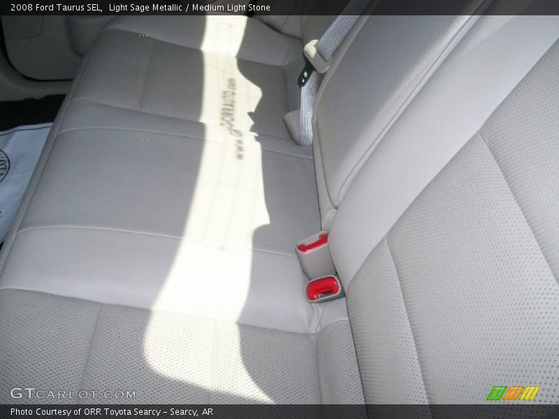 Light Sage Metallic / Medium Light Stone 2008 Ford Taurus SEL