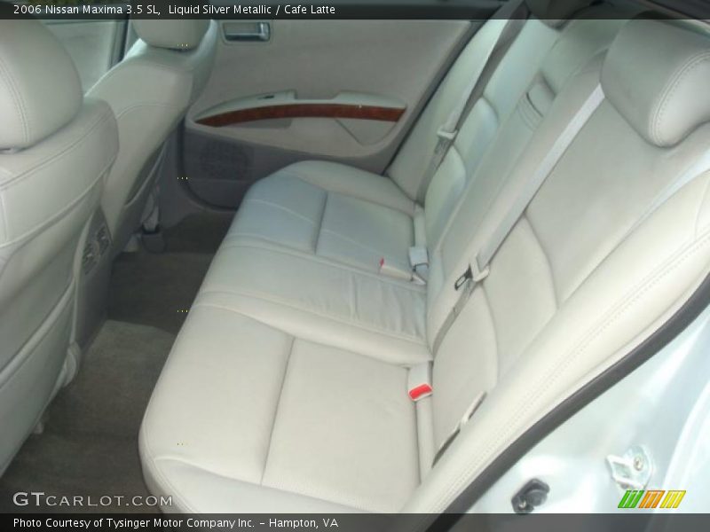 Liquid Silver Metallic / Cafe Latte 2006 Nissan Maxima 3.5 SL