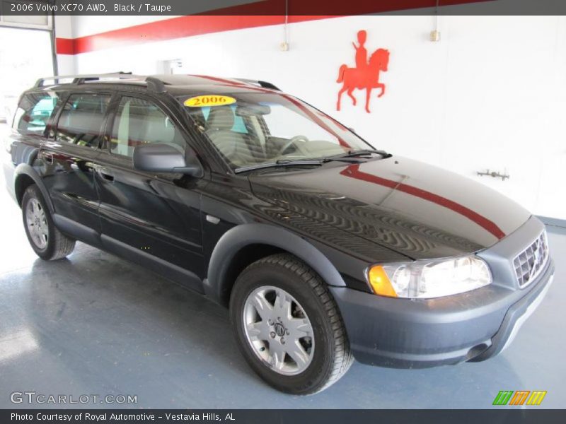 Black / Taupe 2006 Volvo XC70 AWD
