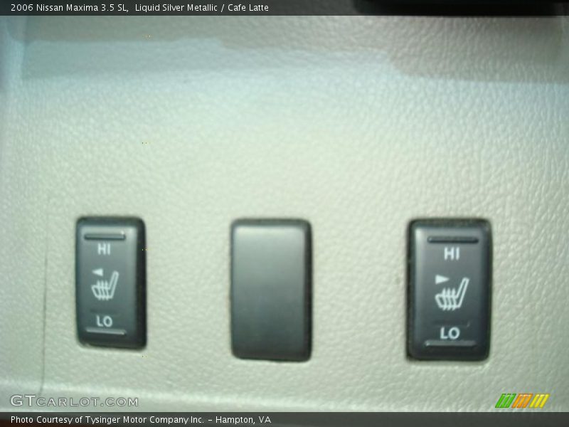 Liquid Silver Metallic / Cafe Latte 2006 Nissan Maxima 3.5 SL