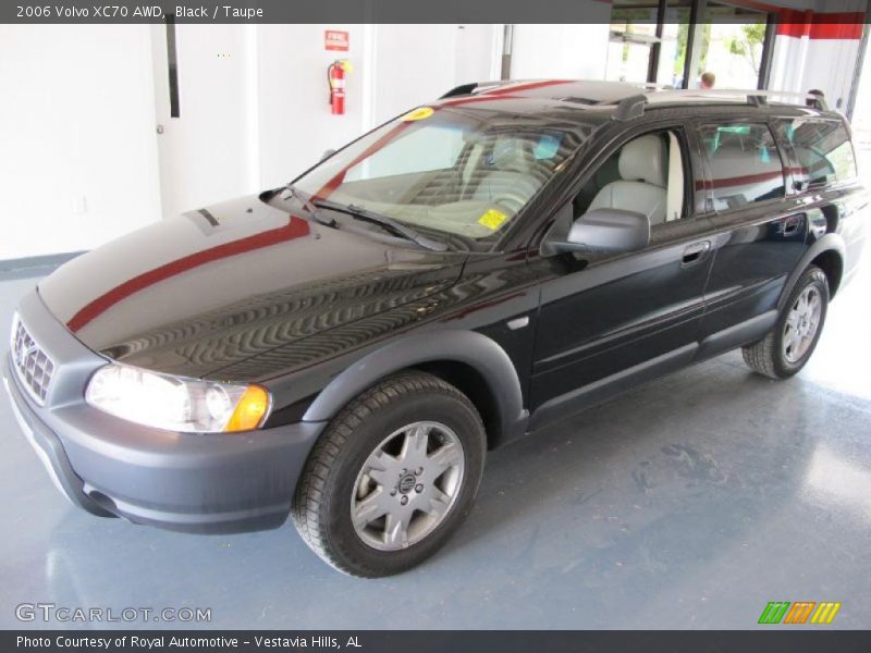 Black / Taupe 2006 Volvo XC70 AWD