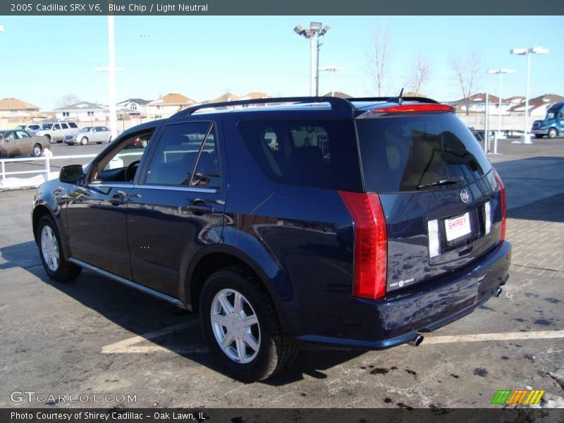 Blue Chip / Light Neutral 2005 Cadillac SRX V6
