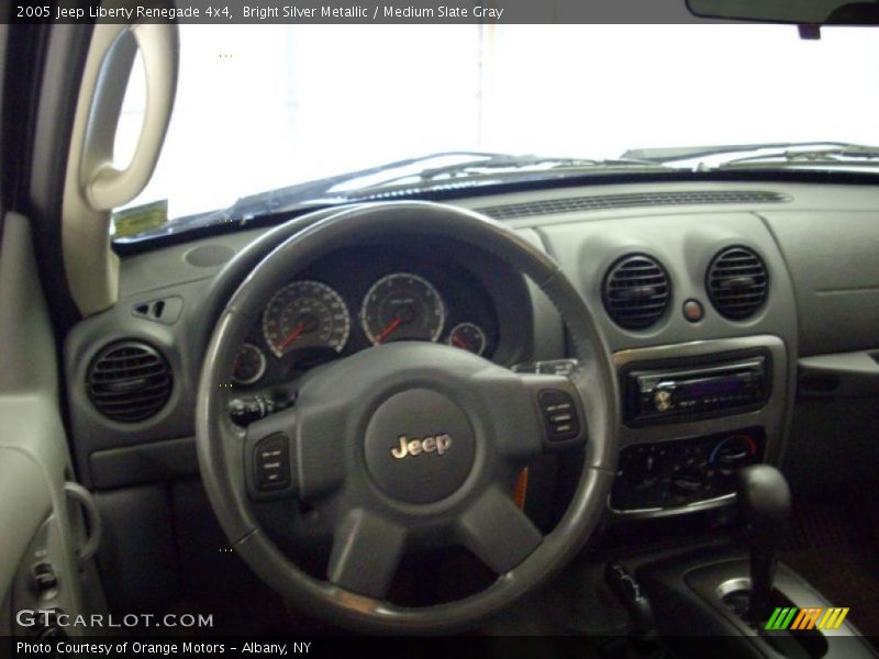 Bright Silver Metallic / Medium Slate Gray 2005 Jeep Liberty Renegade 4x4