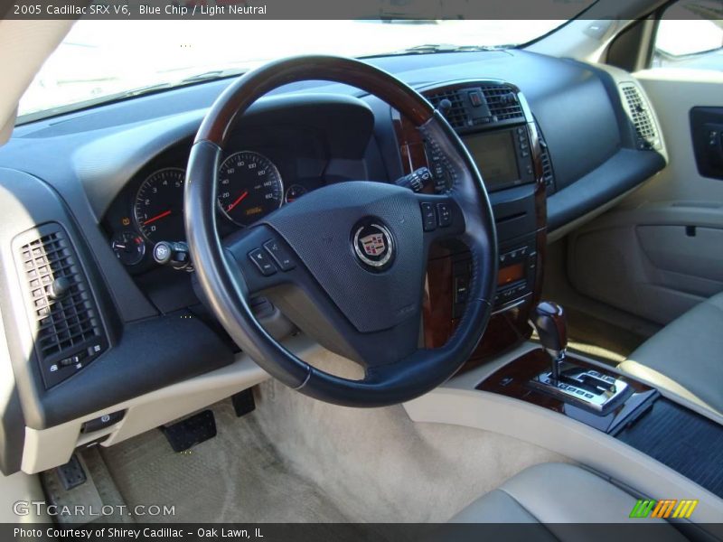Blue Chip / Light Neutral 2005 Cadillac SRX V6