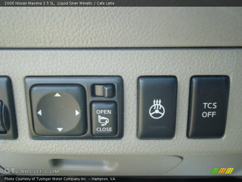 Liquid Silver Metallic / Cafe Latte 2006 Nissan Maxima 3.5 SL