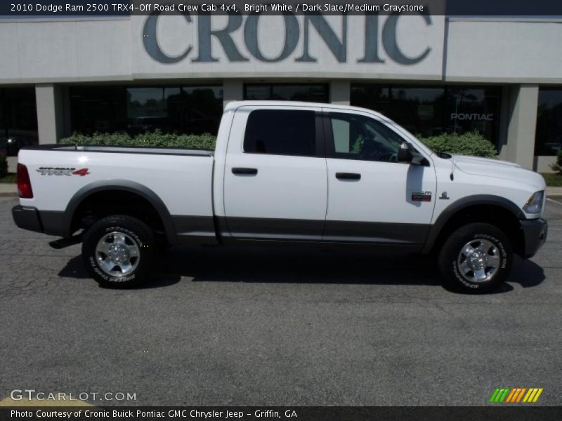 Bright White / Dark Slate/Medium Graystone 2010 Dodge Ram 2500 TRX4-Off Road Crew Cab 4x4