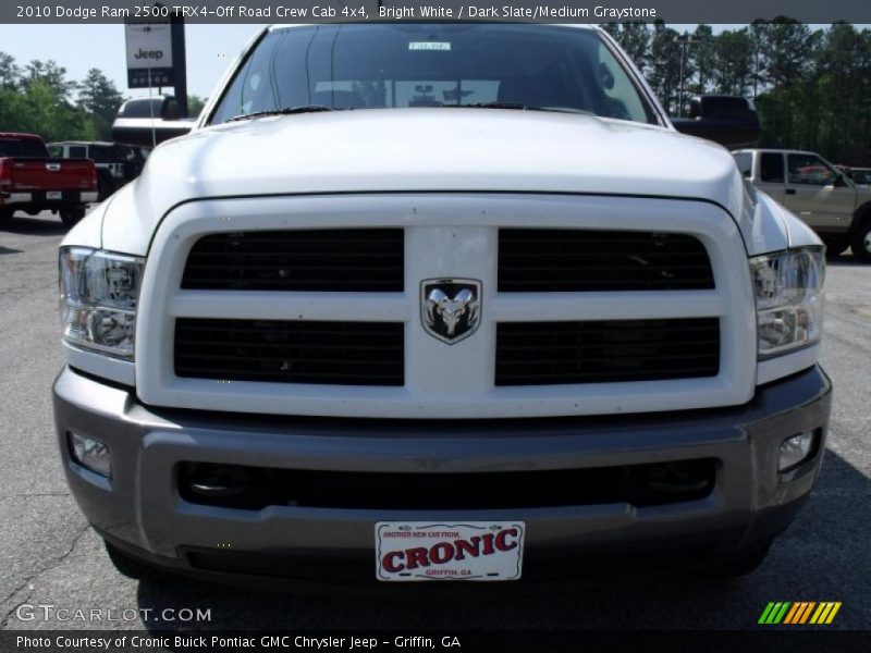 Bright White / Dark Slate/Medium Graystone 2010 Dodge Ram 2500 TRX4-Off Road Crew Cab 4x4