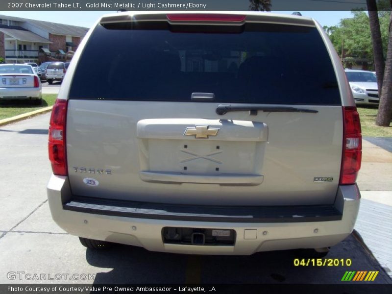 Gold Mist Metallic / Light Cashmere/Ebony 2007 Chevrolet Tahoe LT