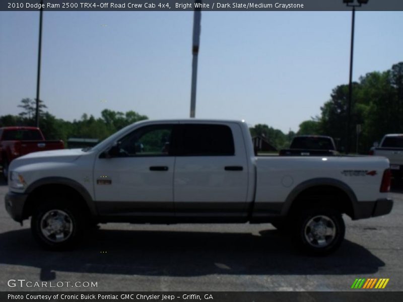 Bright White / Dark Slate/Medium Graystone 2010 Dodge Ram 2500 TRX4-Off Road Crew Cab 4x4