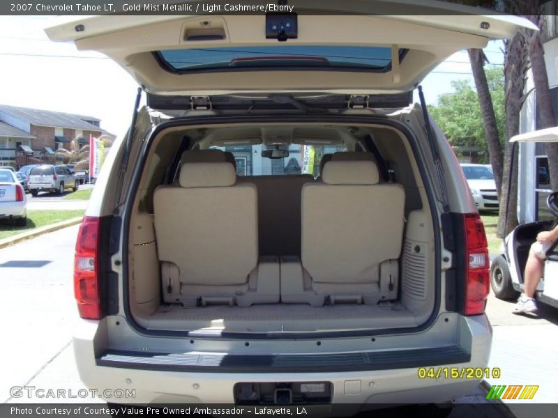 Gold Mist Metallic / Light Cashmere/Ebony 2007 Chevrolet Tahoe LT