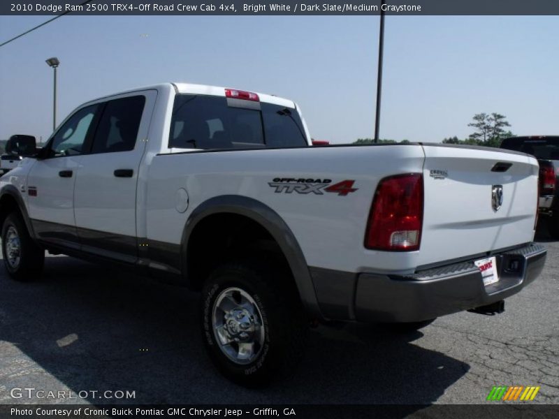 Bright White / Dark Slate/Medium Graystone 2010 Dodge Ram 2500 TRX4-Off Road Crew Cab 4x4