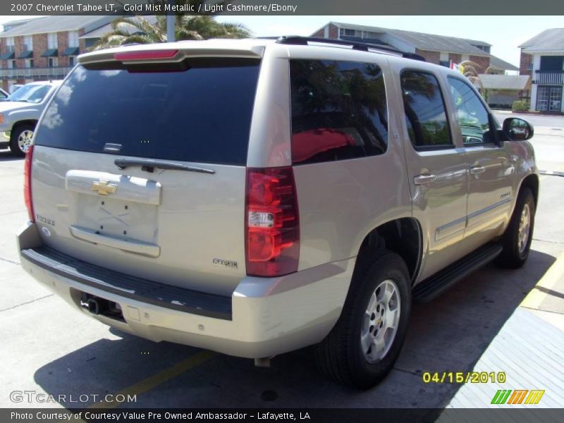 Gold Mist Metallic / Light Cashmere/Ebony 2007 Chevrolet Tahoe LT