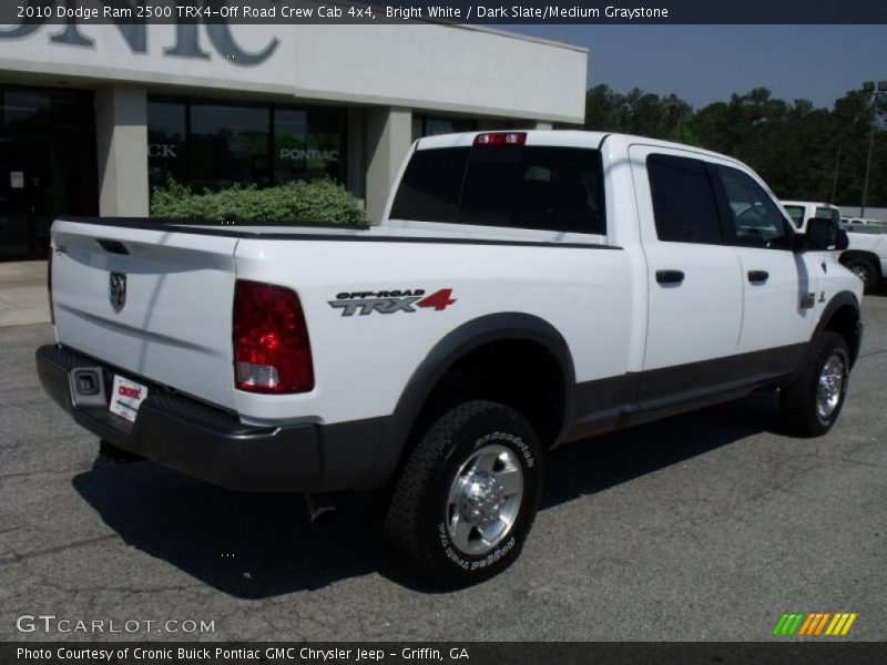 Bright White / Dark Slate/Medium Graystone 2010 Dodge Ram 2500 TRX4-Off Road Crew Cab 4x4