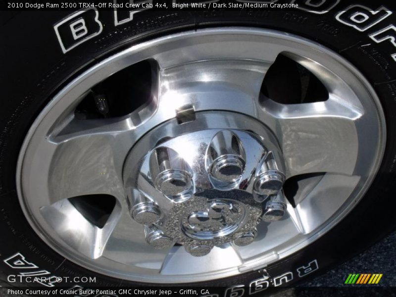 Bright White / Dark Slate/Medium Graystone 2010 Dodge Ram 2500 TRX4-Off Road Crew Cab 4x4