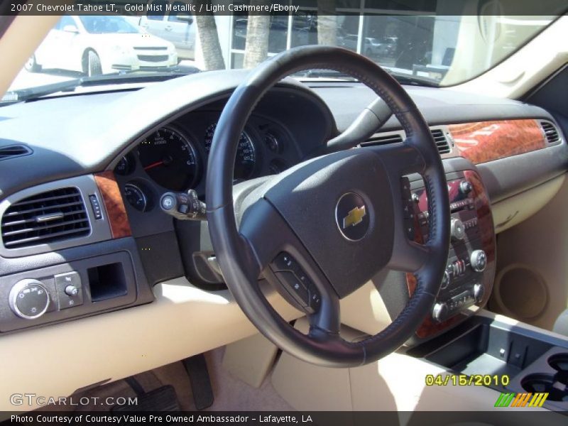 Gold Mist Metallic / Light Cashmere/Ebony 2007 Chevrolet Tahoe LT