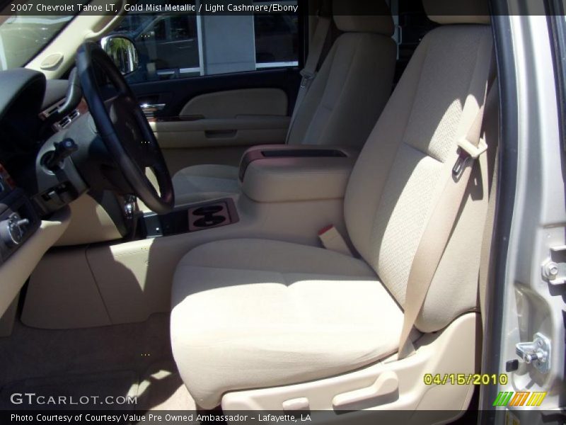 Gold Mist Metallic / Light Cashmere/Ebony 2007 Chevrolet Tahoe LT