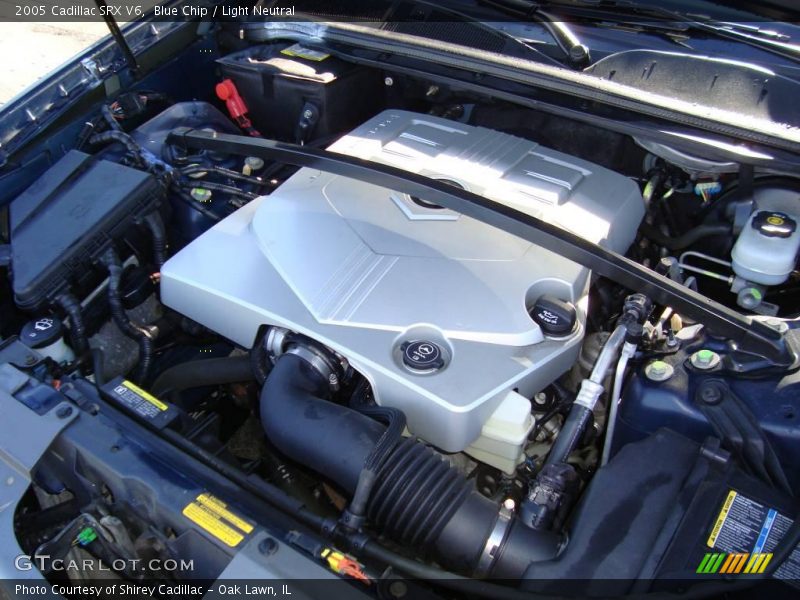 Blue Chip / Light Neutral 2005 Cadillac SRX V6