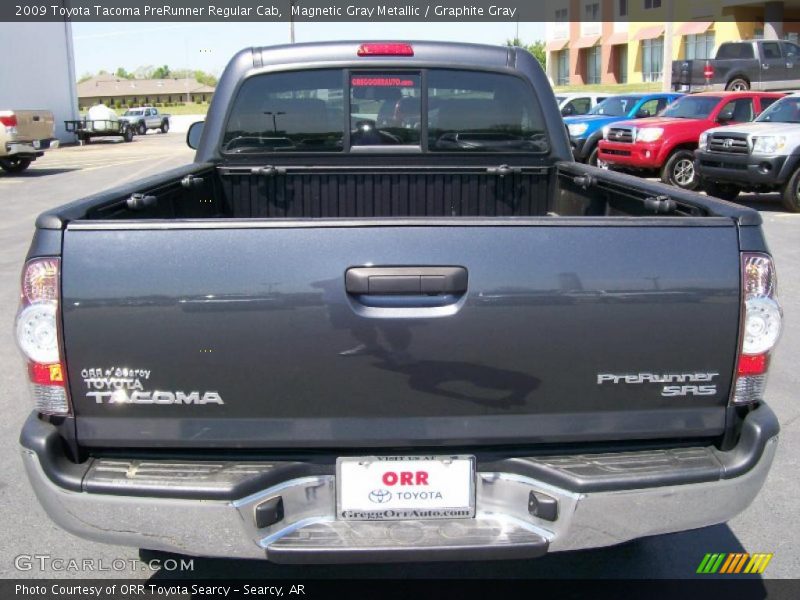 Magnetic Gray Metallic / Graphite Gray 2009 Toyota Tacoma PreRunner Regular Cab