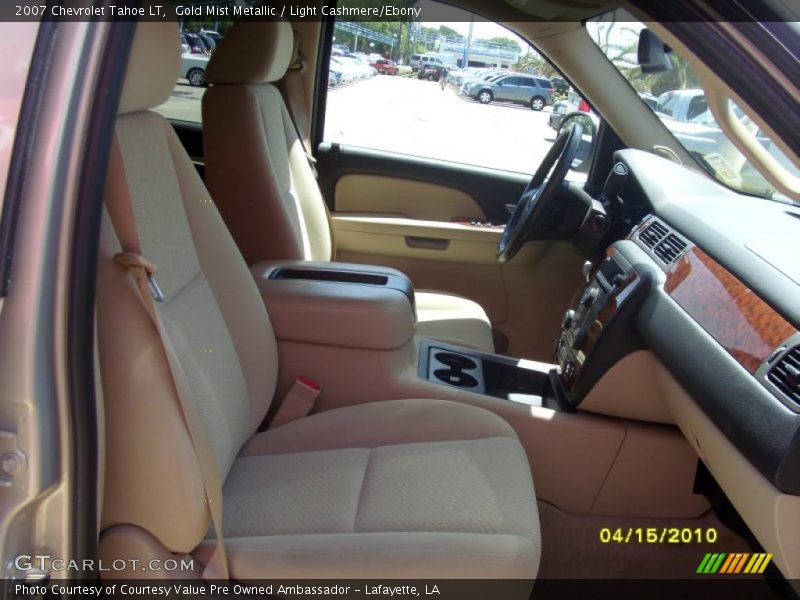 Gold Mist Metallic / Light Cashmere/Ebony 2007 Chevrolet Tahoe LT