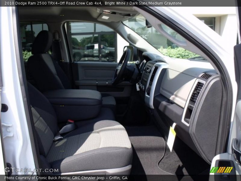 Bright White / Dark Slate/Medium Graystone 2010 Dodge Ram 2500 TRX4-Off Road Crew Cab 4x4