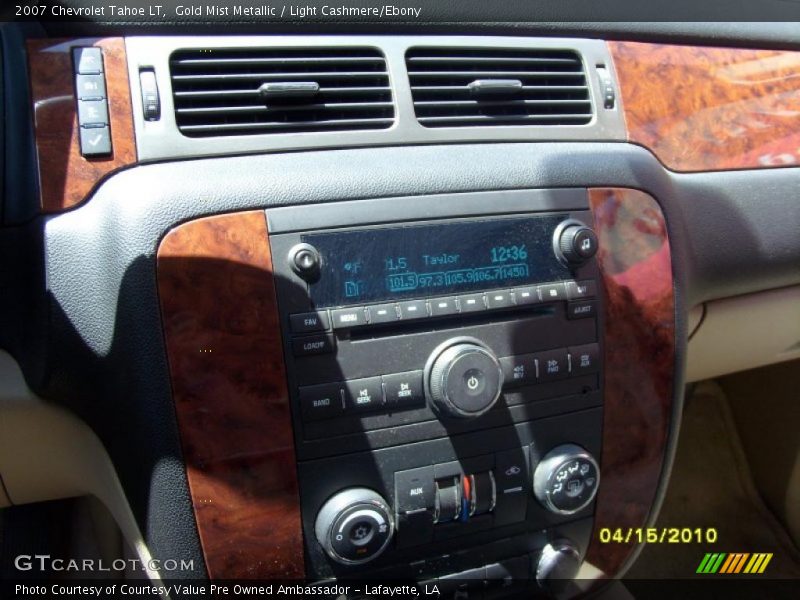 Gold Mist Metallic / Light Cashmere/Ebony 2007 Chevrolet Tahoe LT