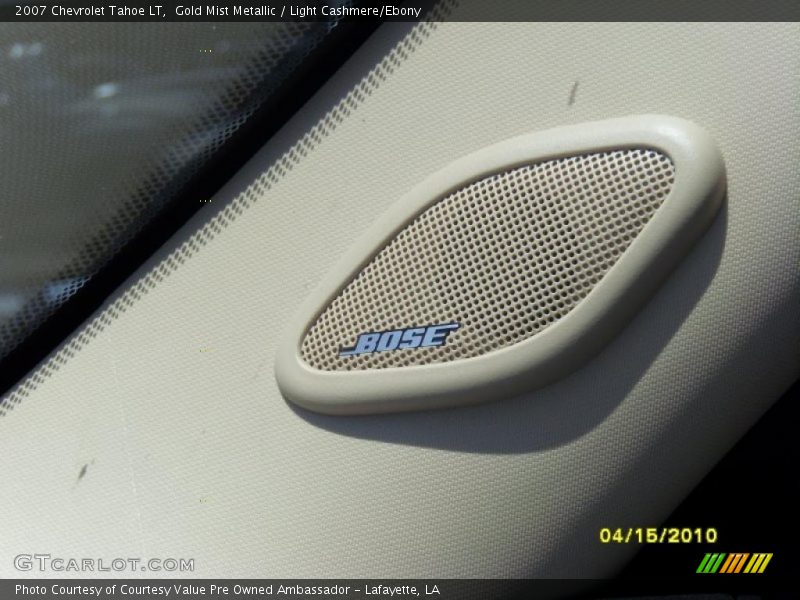 Gold Mist Metallic / Light Cashmere/Ebony 2007 Chevrolet Tahoe LT