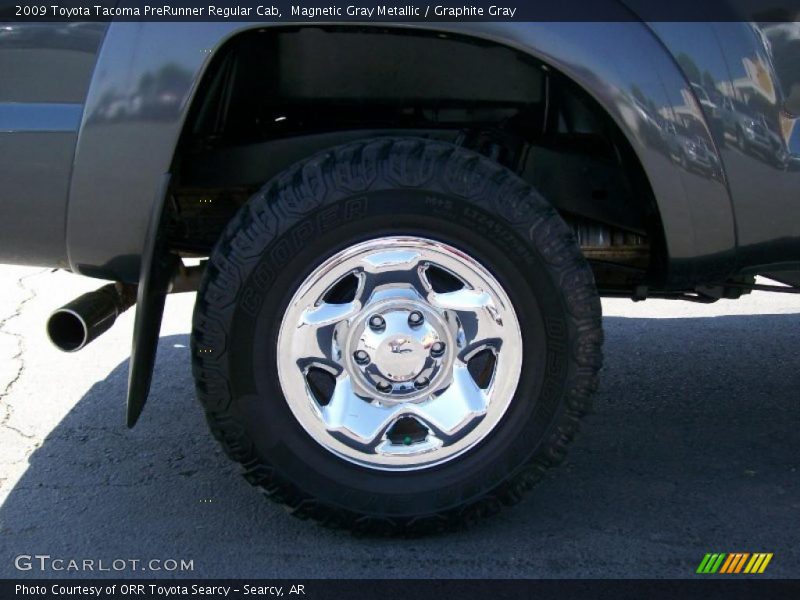 Magnetic Gray Metallic / Graphite Gray 2009 Toyota Tacoma PreRunner Regular Cab
