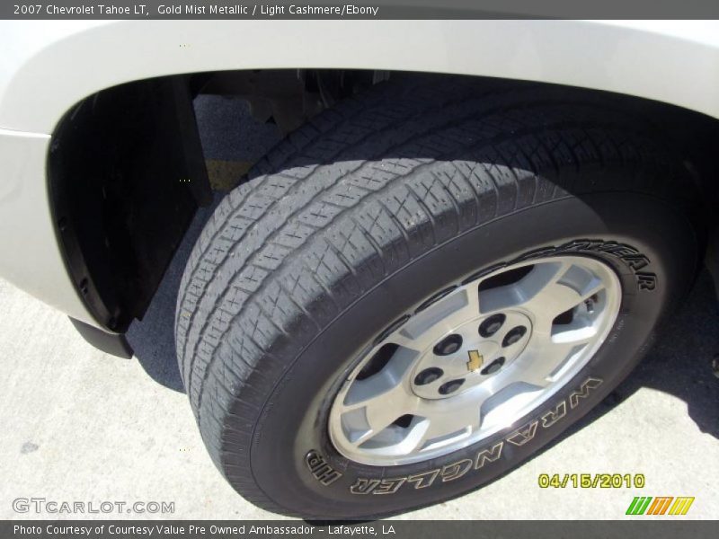 Gold Mist Metallic / Light Cashmere/Ebony 2007 Chevrolet Tahoe LT
