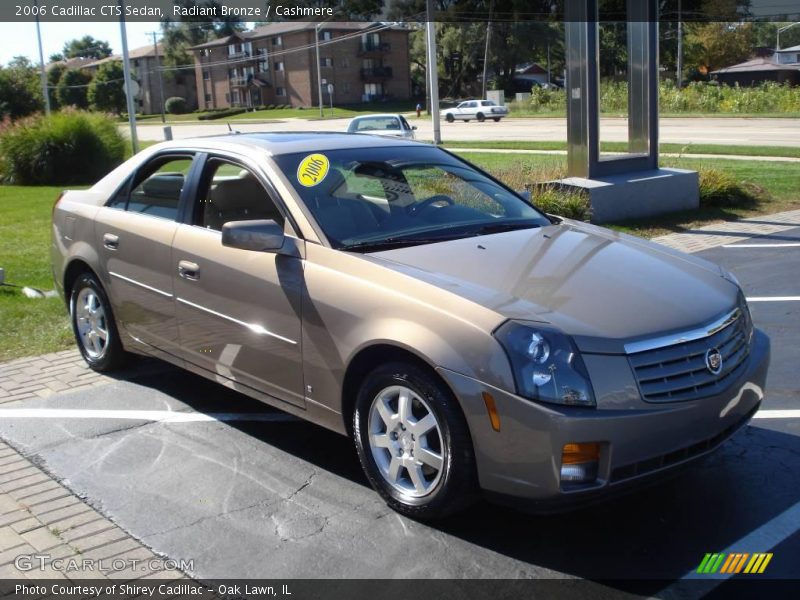 Radiant Bronze / Cashmere 2006 Cadillac CTS Sedan