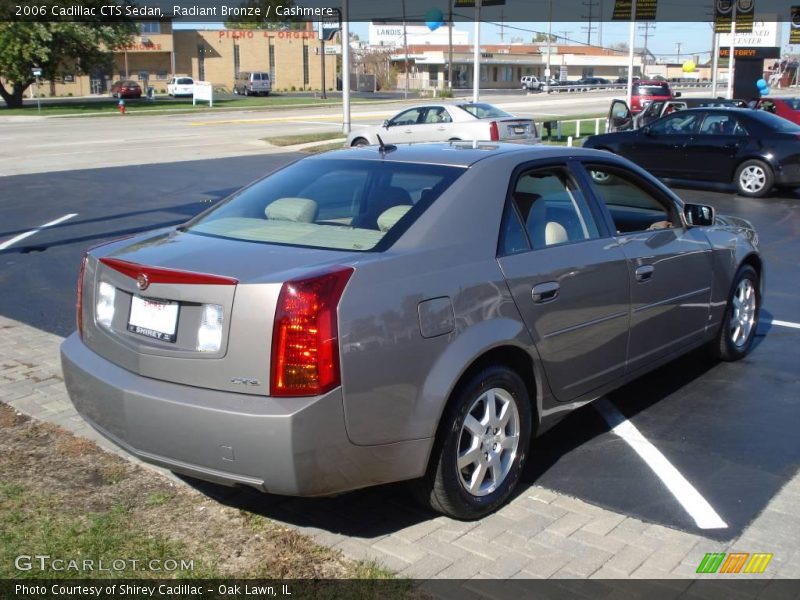 Radiant Bronze / Cashmere 2006 Cadillac CTS Sedan