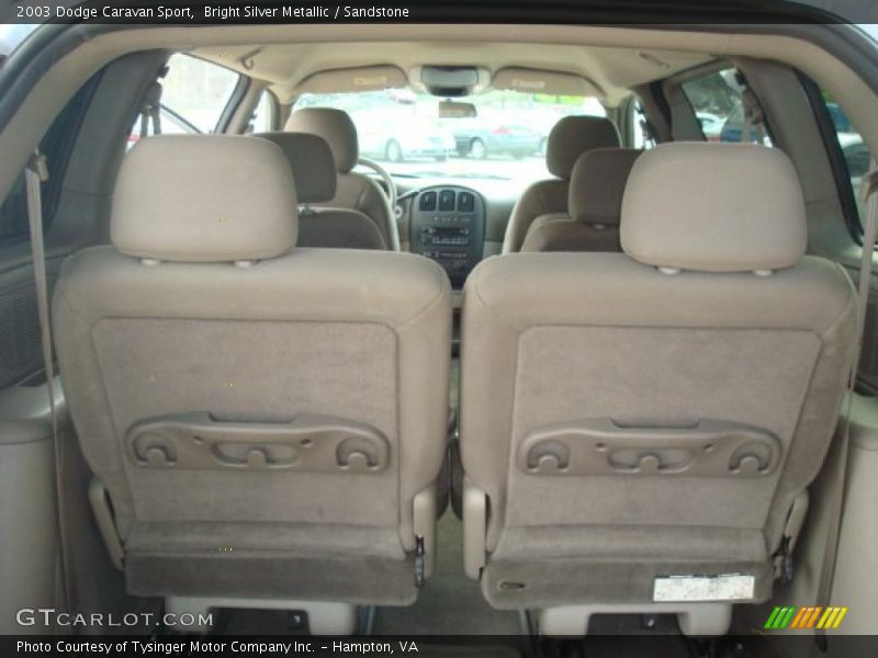 Bright Silver Metallic / Sandstone 2003 Dodge Caravan Sport
